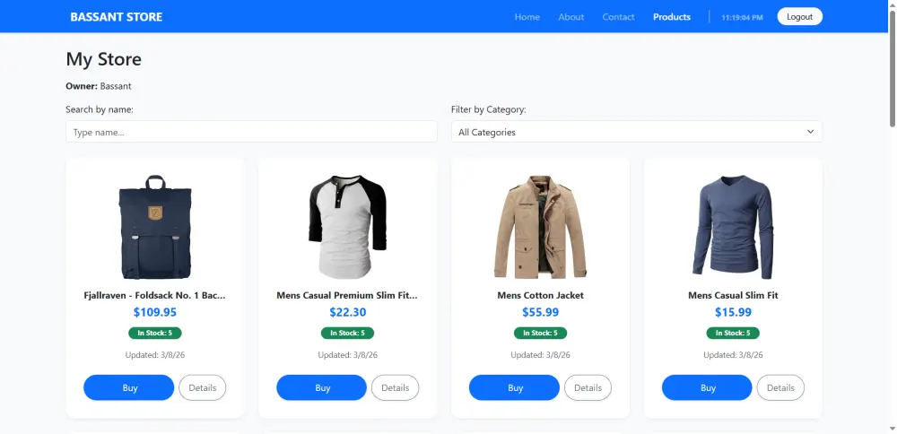 Angular E-Commerce Shop App | متجر إلكتروني باستخدام Angular