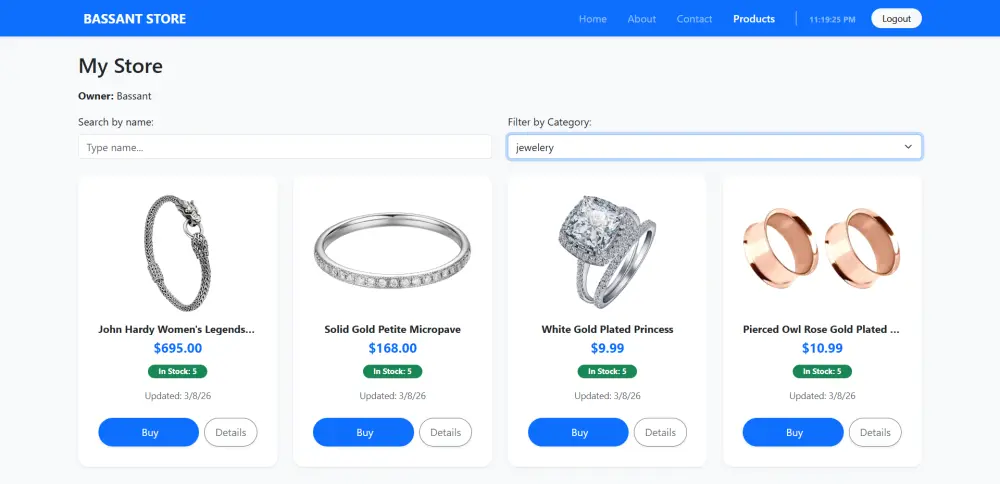 Angular E-Commerce Shop App | متجر إلكتروني باستخدام Angular