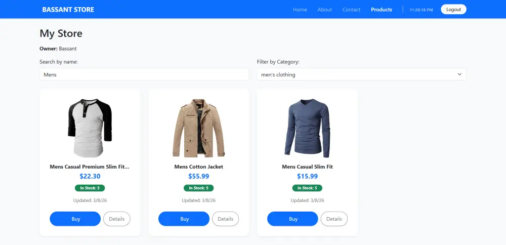 Angular E-Commerce Shop App | متجر إلكتروني باستخدام Angular