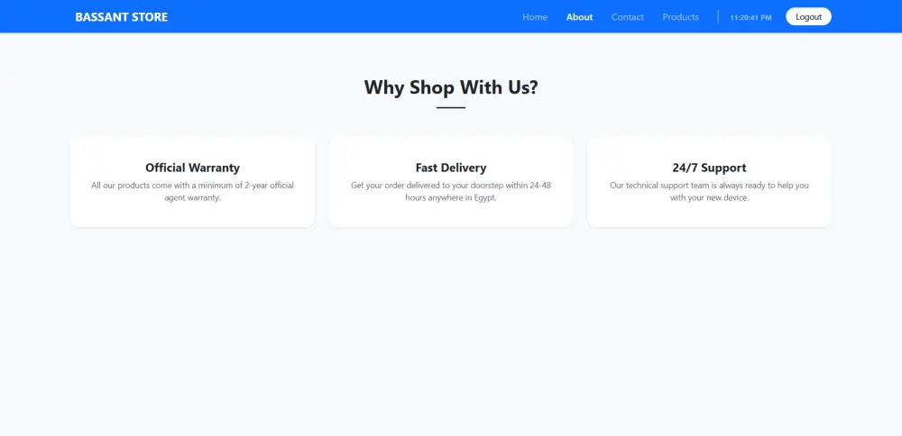 Angular E-Commerce Shop App | متجر إلكتروني باستخدام Angular