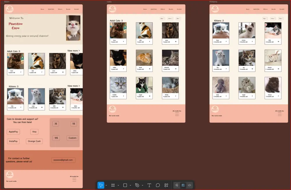 تصميم واجهة موقع باستخدام Figma