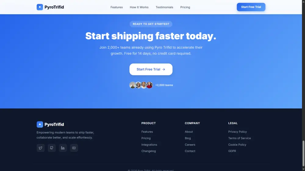 تصميم صفحة هبوط Landing Page احترافية باستخدام React