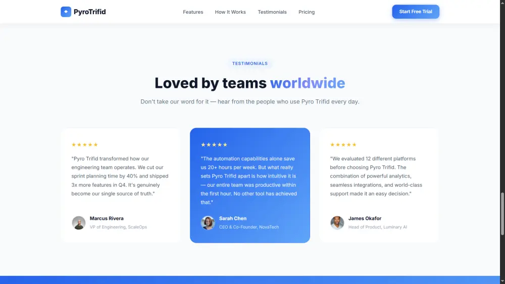 تصميم صفحة هبوط Landing Page احترافية باستخدام React