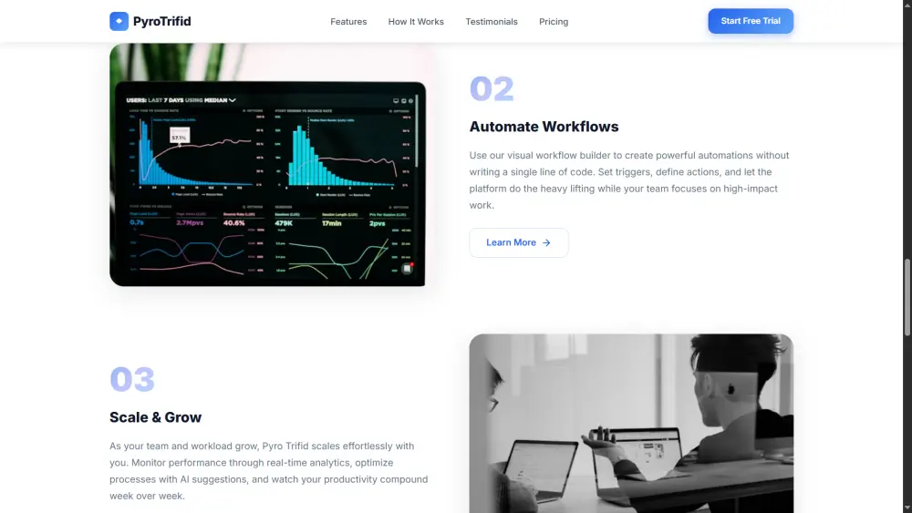 تصميم صفحة هبوط Landing Page احترافية باستخدام React