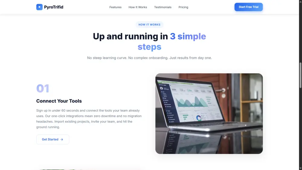 تصميم صفحة هبوط Landing Page احترافية باستخدام React