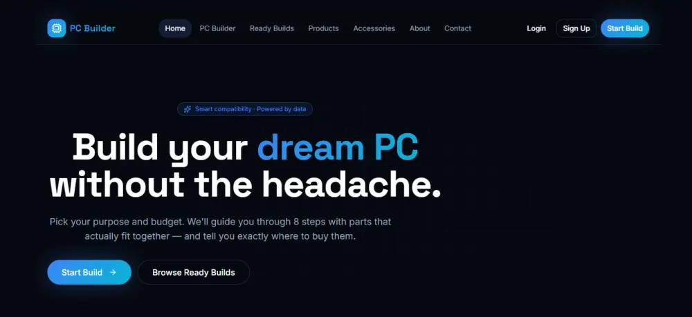 سأصمم لك Landing Page احترافية بـ HTML و Tailwind CSS