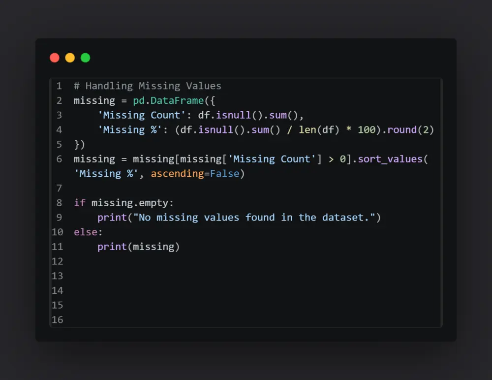 You will get clean and preprocess your dataset for machine learning and analysis