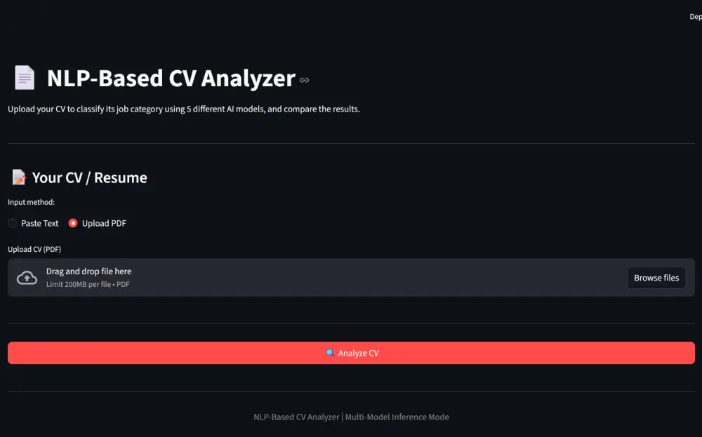 You will get a deployment for your machine learning model as an API or web app
