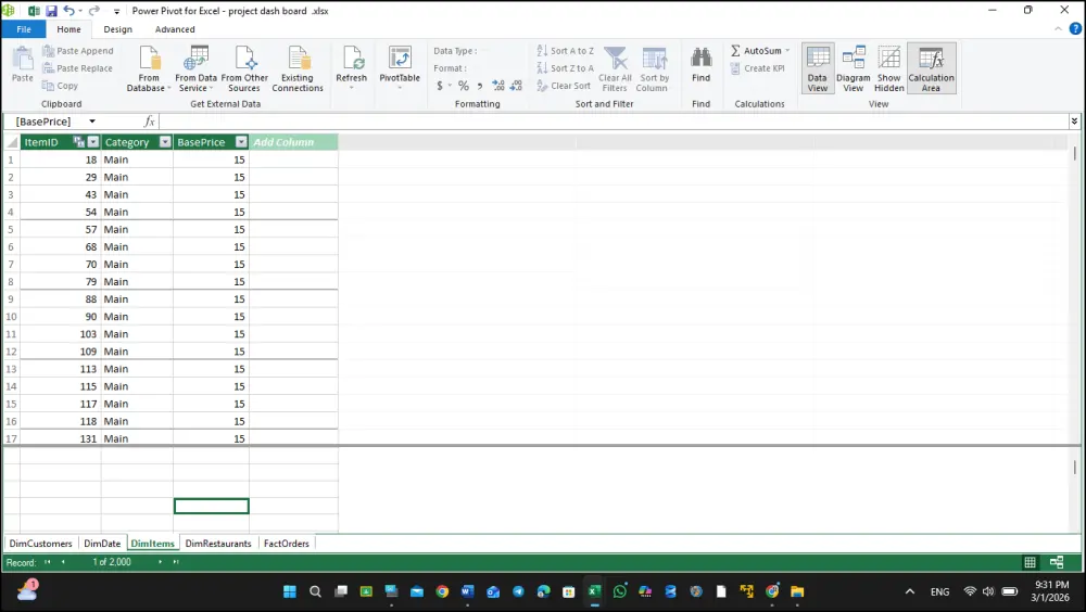 أقوم بتحليل البيانات باحتراف باستخدام Excel وإنشاء Dashboard و Pivot Tables وتقارير احترافية