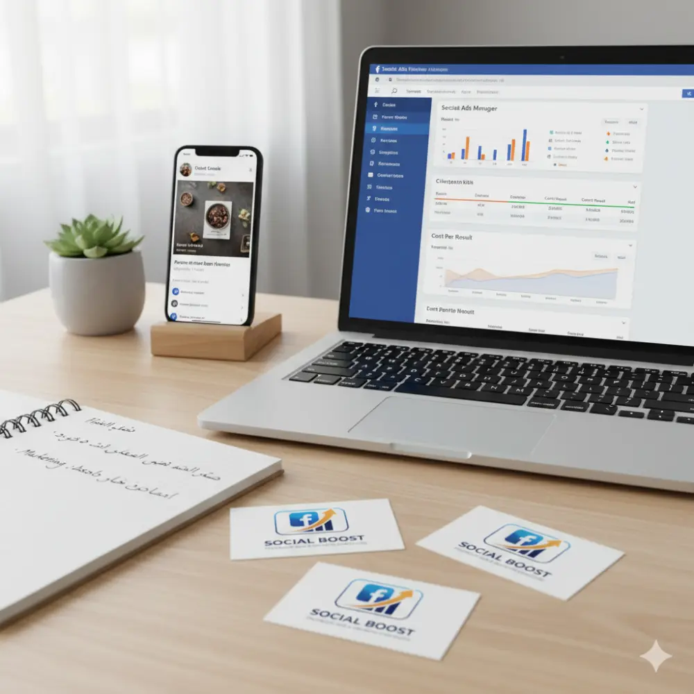 إنشاء وإدارة حملة إعلانية احترافية على فيسبوك لزيادة المبيعات