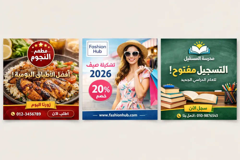 تصميم بوستات