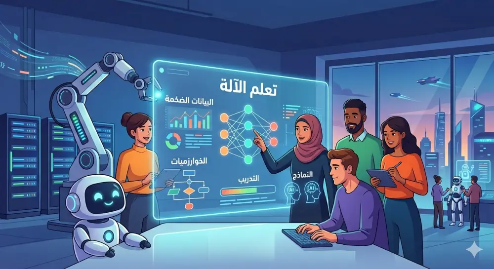 هعملك نموذج تعلم آلي (Machine Learning Model) مخصص حسب البيانات اللي عندك والهدف اللي عايزه، سواء للتصنيف، التنبؤ