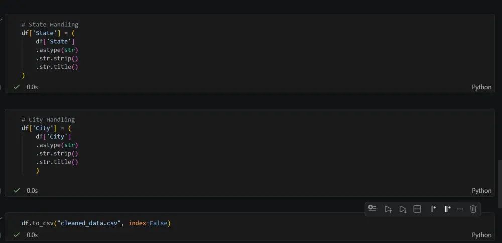 تنظيف ومعالجة البيانات باستخدام Python