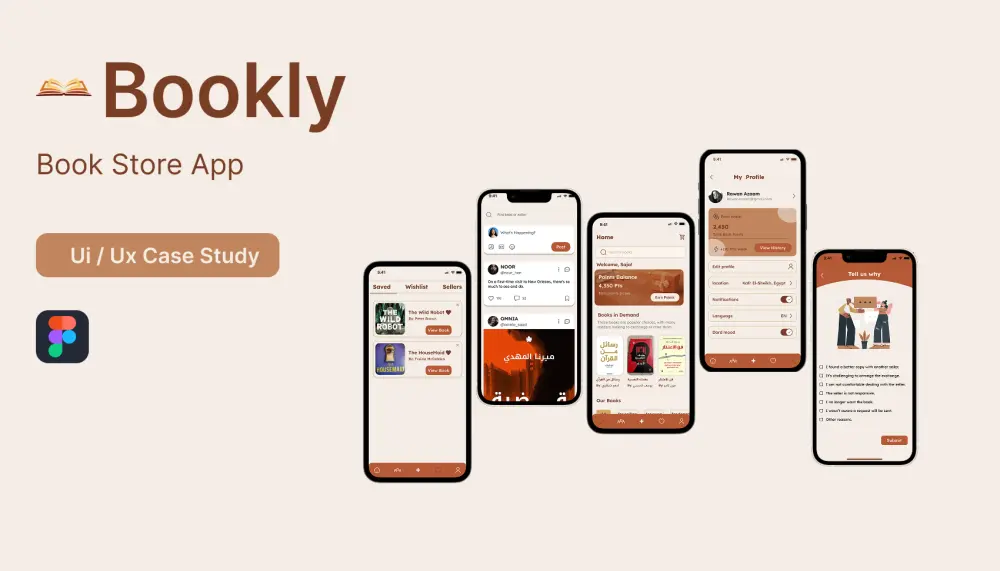 أهلاً بك، إذا كنت تبحث عن تصميم واجهات ويب سايت و تطبيقات الموبايل بنظاميّ IOS & Android بشكل احترافي ومميز وتسعى لبناء تطبيق ذا تجربة سهلة الإستخدام فأنت هنا في المكان المناسب.