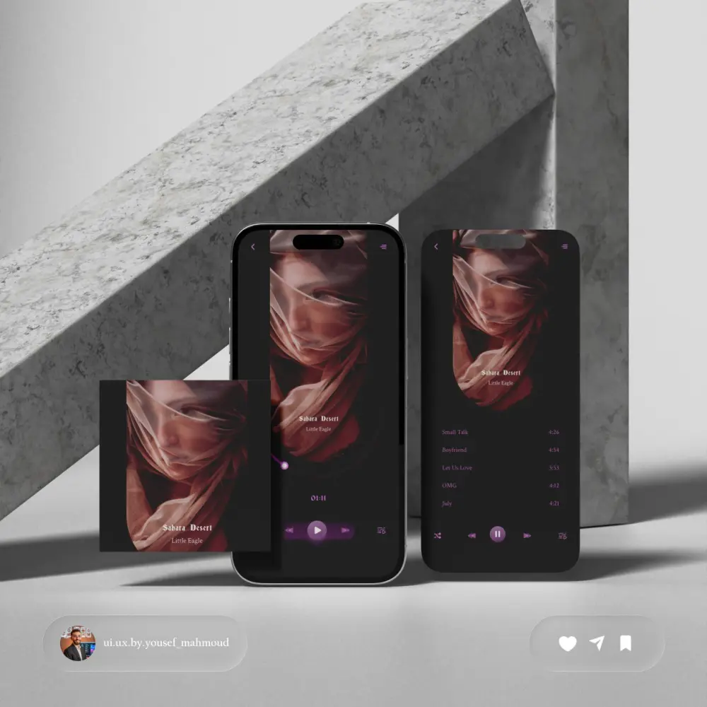 تصميم تطبيقات موبايل UI/UX