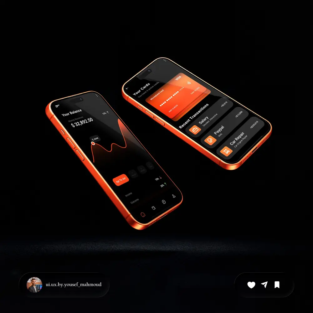 تصميم تطبيقات مالية Fintech