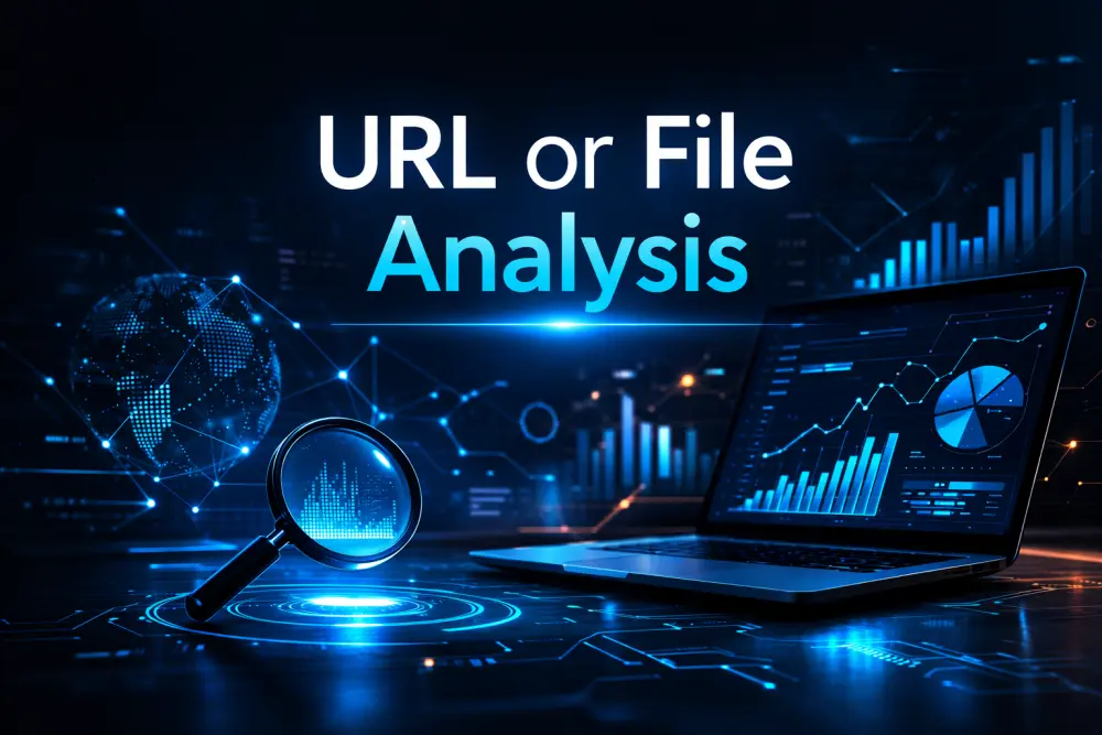 سأقوم بتحليل رابط أو ملف مشبوه وتقديم تقرير