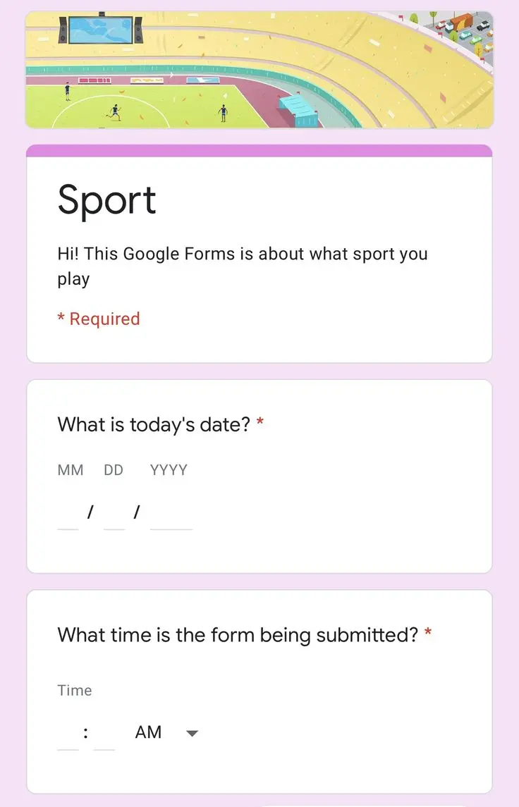 تصميم نماذج جوجل فورم - Google Form  مقابل5 دولار فقط خلال أقل من 24 ساعة