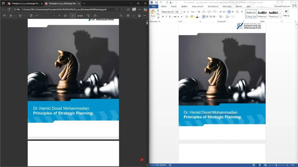 تحويل ملفات من pdf الي word