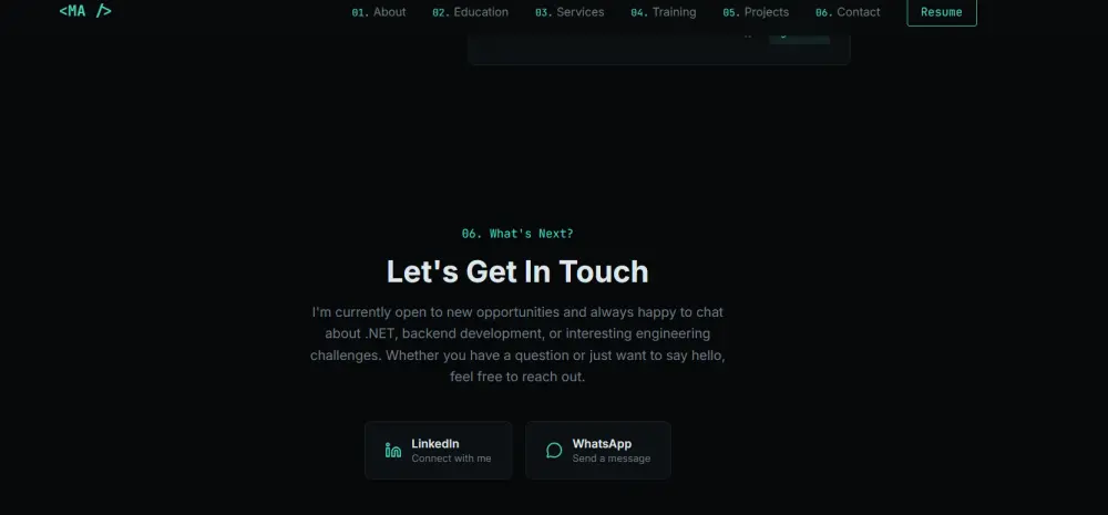 تصميم Portfolio احترافي يعكس مهاراتك