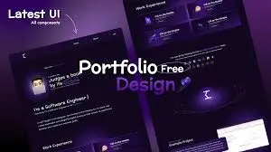 تصميم Portfolio احترافي يعكس مهاراتك