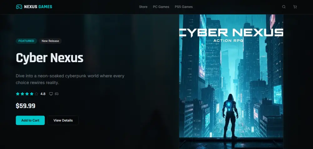 إنشاء صفحة هبوط قوية باستخدام Html , Css , js
