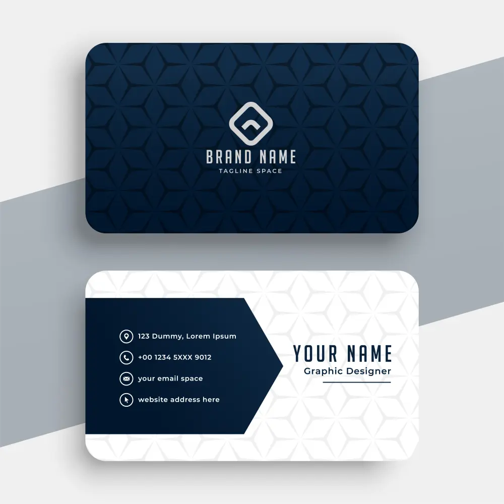 تصميم بطاقة عمل "بزنس كارد" Business card