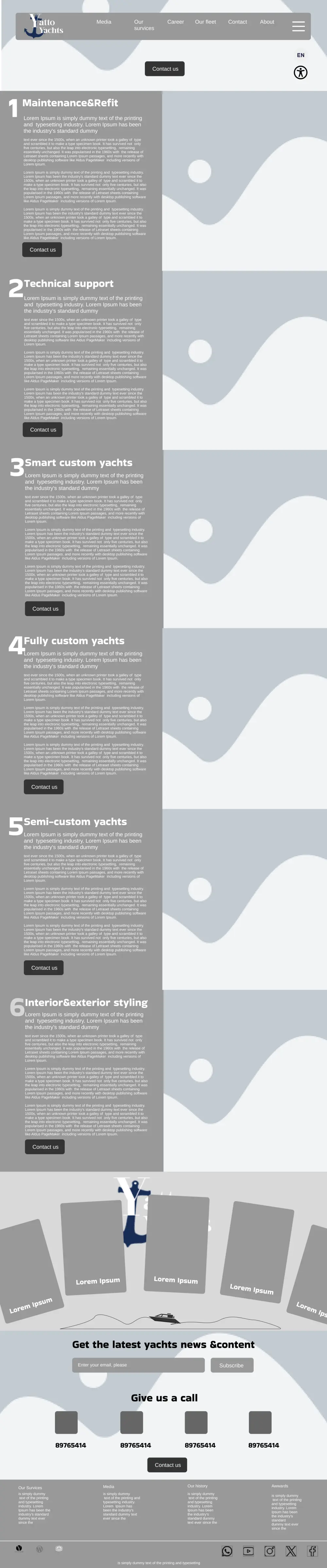 تصميم المخطط الهيكلي لصفحات موقعك