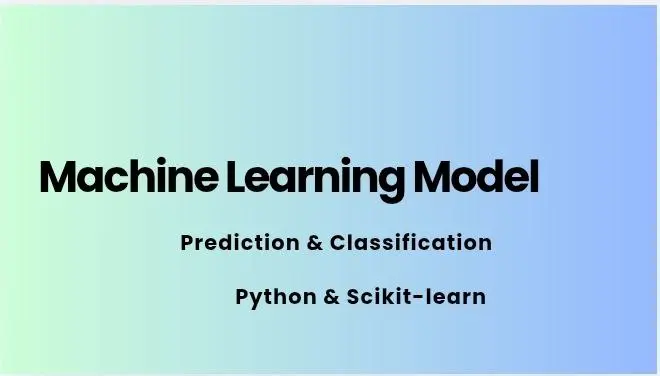 بناء موديل Machine Learning بسيط للتوقعات و التحليل