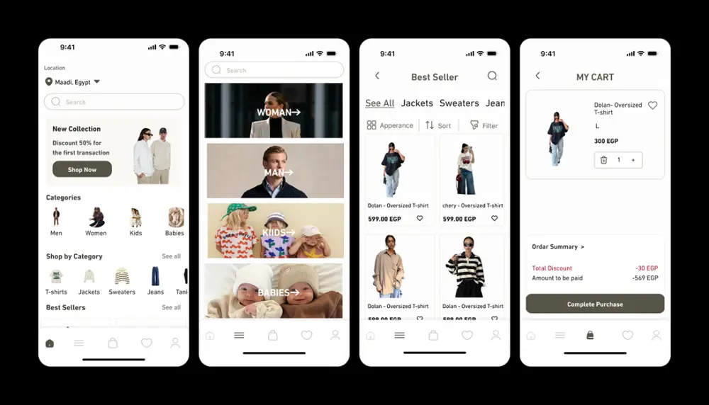 تصميم واجهات ui/ux تطبيقات الموبايل باستخدام فيجما