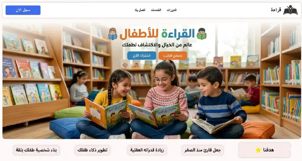 تصميم وتطوير صفحة هبوط مع مراعاة تجربة المستخدم