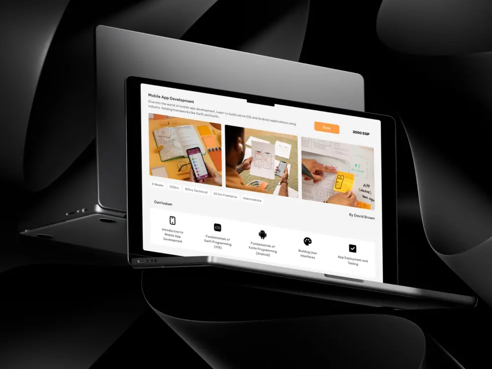تصميم واجهة وتجربة المستخدم للويب و الموبيل UXUI Design