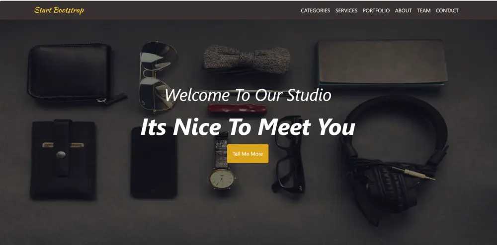 تصميم وبرمجة صفحة هبوط (Landing Page) احترافية باستخدام HTML وCSS وBootstrap