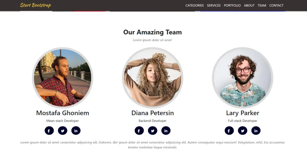 تصميم وبرمجة صفحة هبوط (Landing Page) احترافية باستخدام HTML وCSS وBootstrap