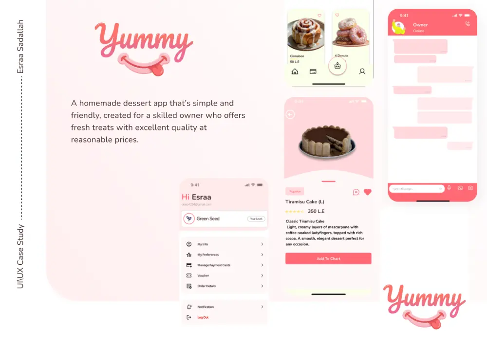 تصميم UX/UI Case Study كاملة واحترافية من البحث حتى النموذج النهائي