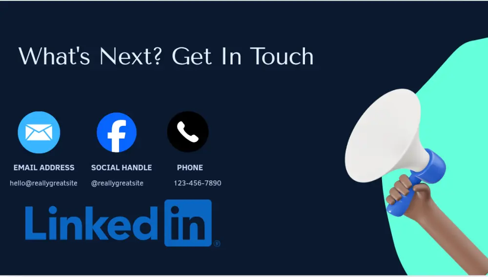 تصميم بورتفوليو على شكل عرض تقديمي (Presentation Style)