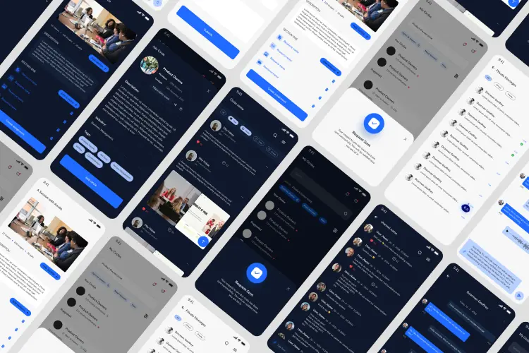 تصميم واجهات UI/UX احترافية لتطبيقات الموبايل والمواقع