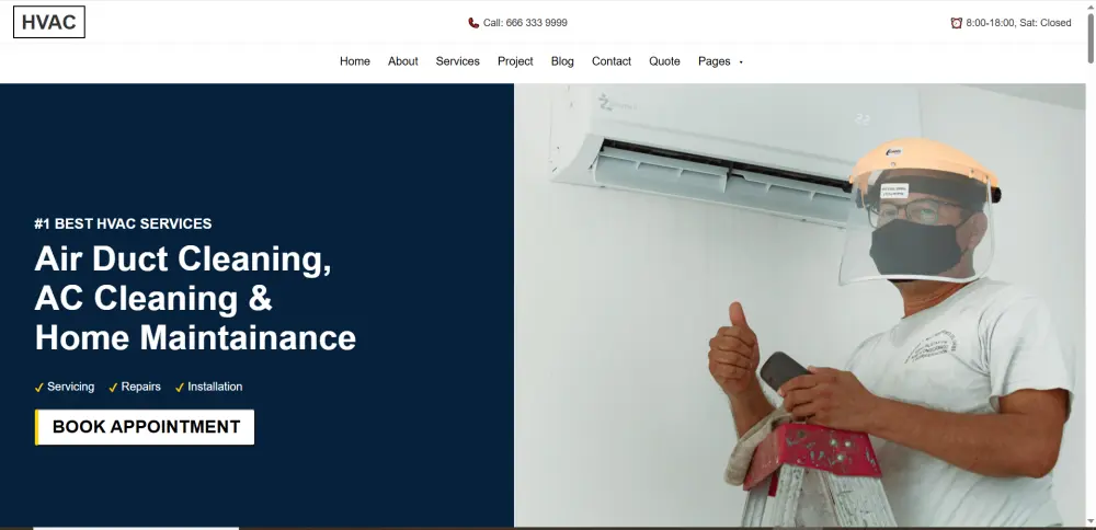 تصميم وتطوير Landing Page احترافية سريعة ومتجاوبة باستخدام HTML / CSS / JavaScript