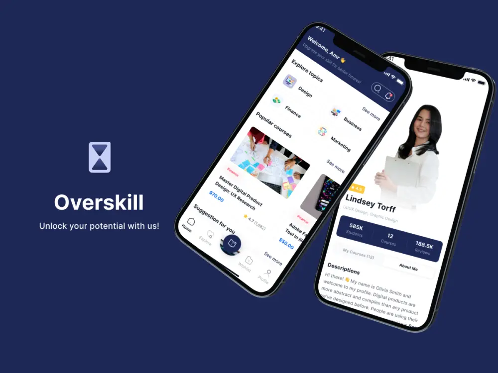 برمجة وتصميم تطبيق Flutter بسيط بشكل  احترافي (Android & iOS)