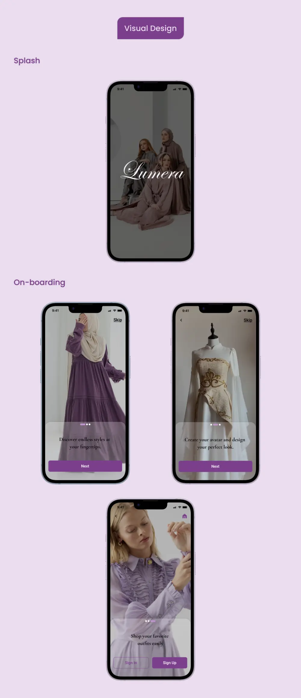تصميم 3 شاشات Onboarding احترافية لتطبيق موبايل بـ Figma مقابل 5 دولار فقط!