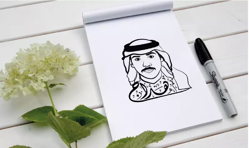 حول صورتك الي كرتون او لوجو خاص بك بالخط العربى