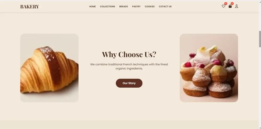تصميم واجهة موقع (Landing Page) احترافية ومتجاوبة باستخدام HTML & CSS.