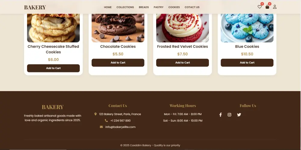 تصميم واجهة موقع (Landing Page) احترافية ومتجاوبة باستخدام HTML & CSS.