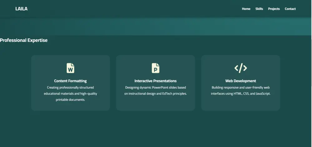 تصميم وبرمجة بورتفوليو (معرض أعمال) احترافي وعصري
