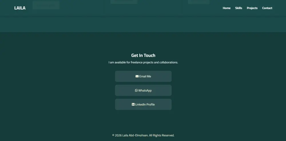 تصميم وبرمجة بورتفوليو (معرض أعمال) احترافي وعصري