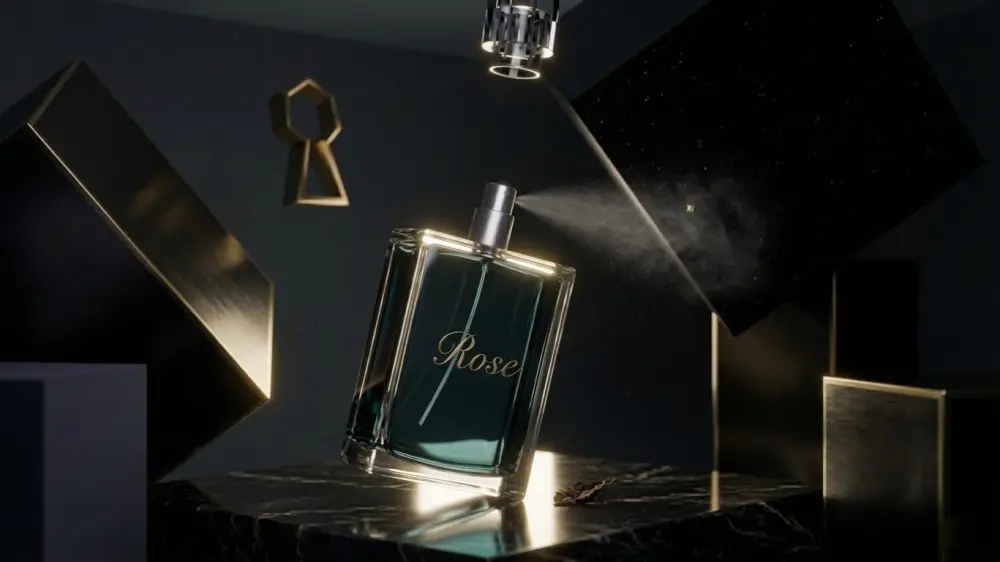 تصميم وإخراج فني احترافي لمنتجات العطور