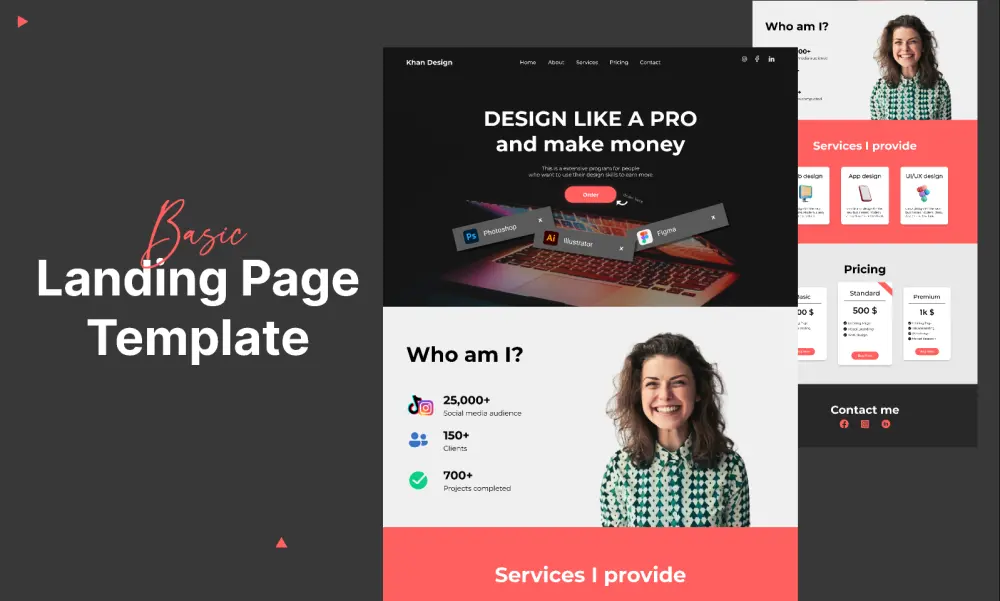 Landing page