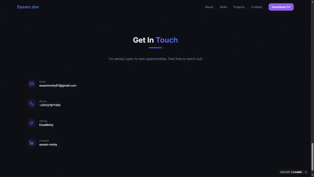 تصميم وتطوير موقع Portfolio احترافي يعرض أعمالك بشكل مميز