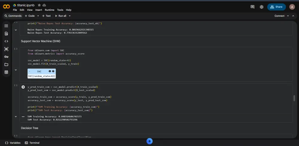 بناء نموذج Machine Learning