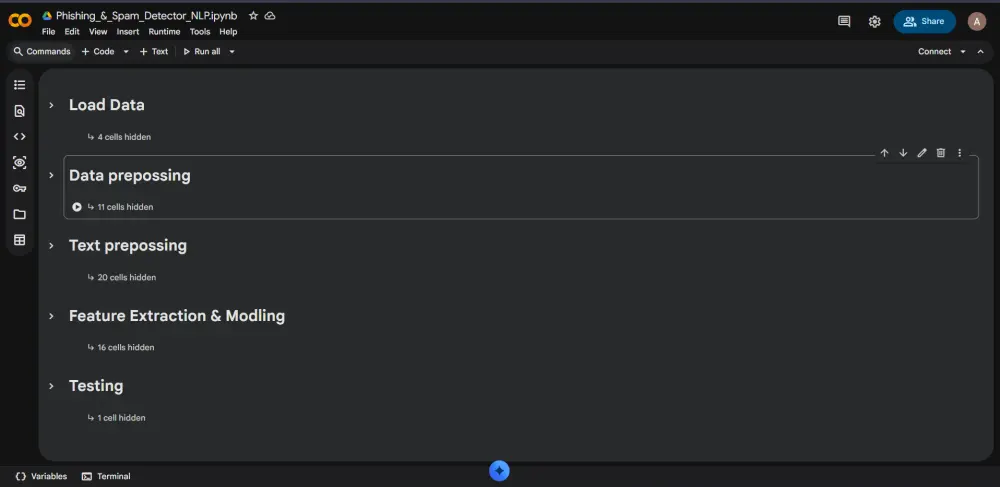 بناء نموذج NLP